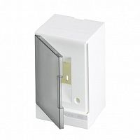 Распределительный шкаф Basic E, 2 мод., IP40, навесной, пластик, прозрачная серая дверь |  код. BEW402202 |  ABB